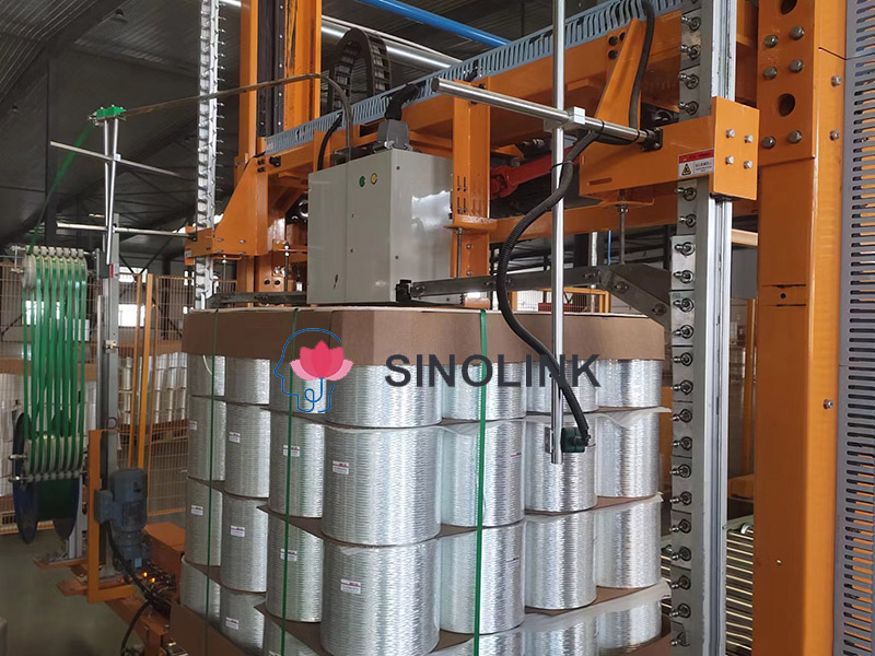 Automatic Vertical Pallet Strapping Machine