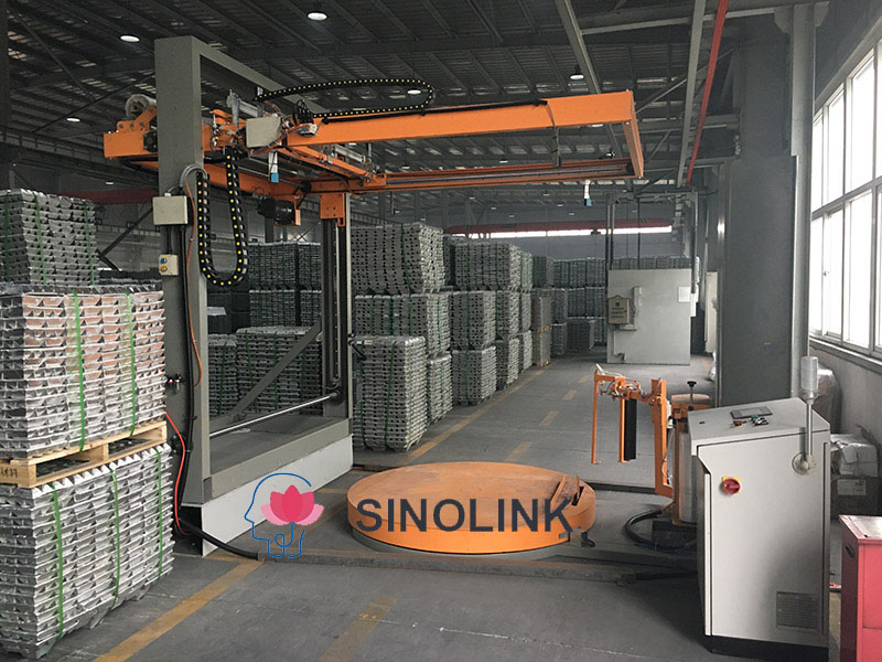 Full Automatic Pallet Wrapping Machine