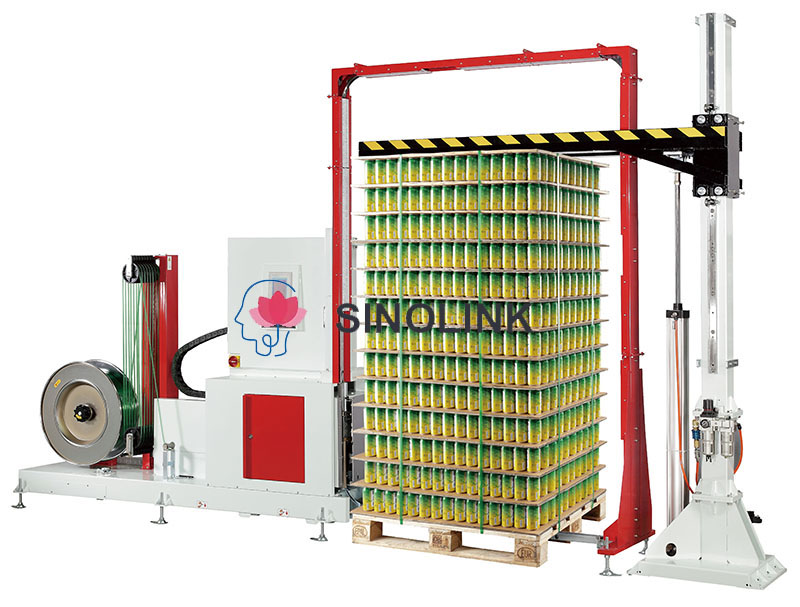 Automatic Vertical Pallet Strapping Machine