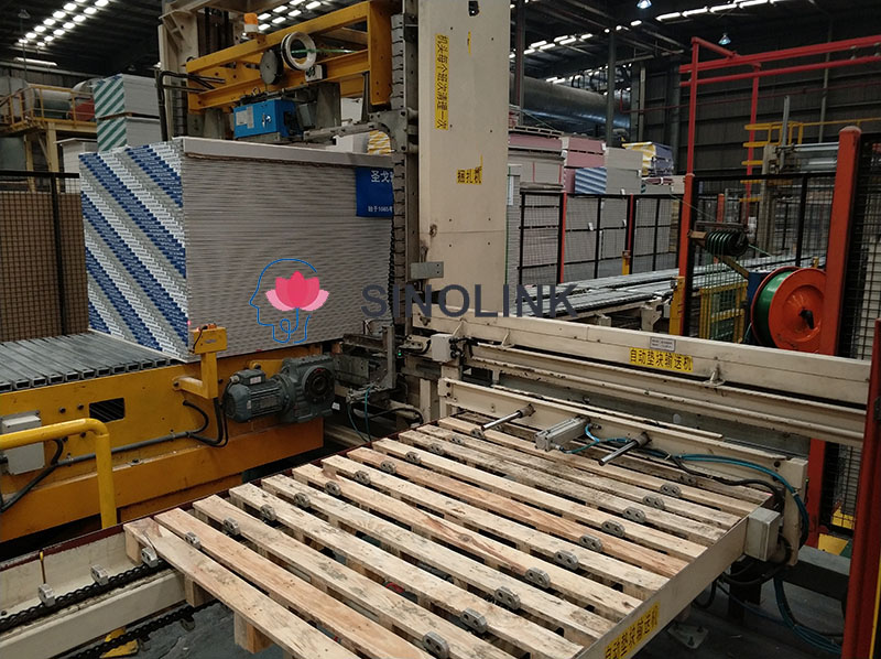 Fully Automatic Vertical Pallet Strapping Machine