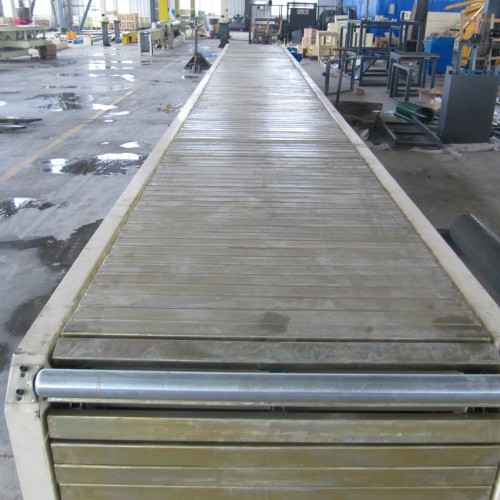 Heavy-duty Flat Top Chain Conveyor Line For Sales