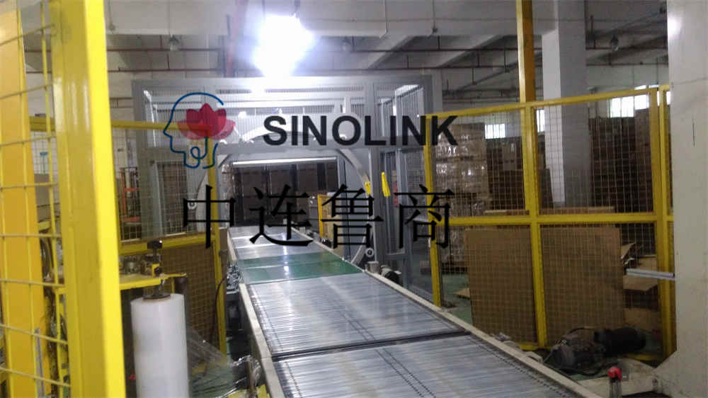 Fully Automatic IKEA Home Paper Pallet Logistics Conveying Wrapping Packaging System