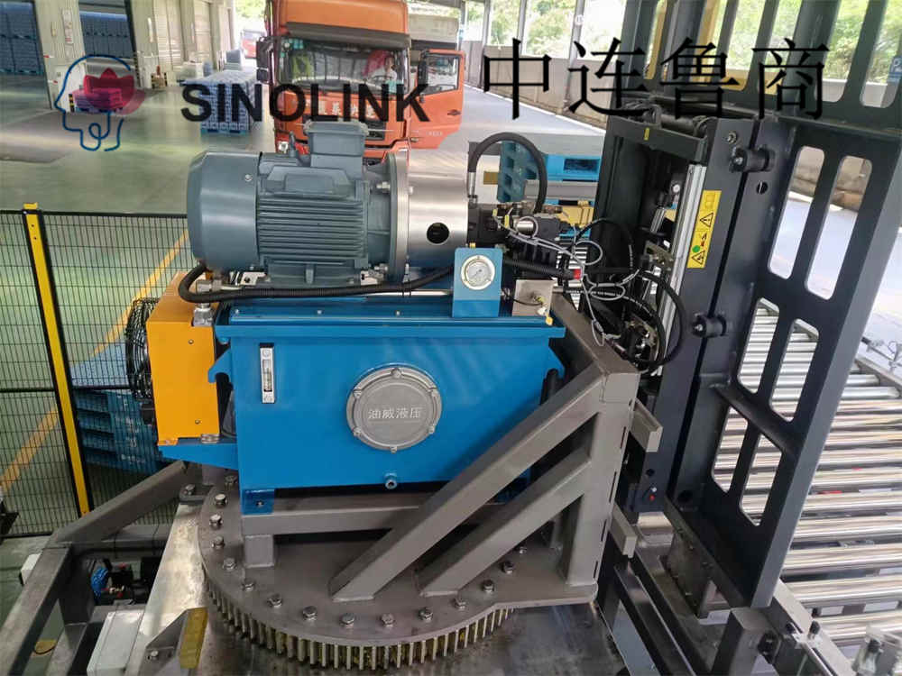 Fully Automatic Palletized Cargo Separation Type Pusher