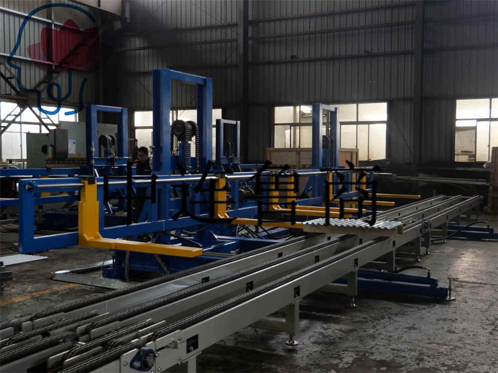 Profile Plate Conveyor System Automatic Online Packaging Line 