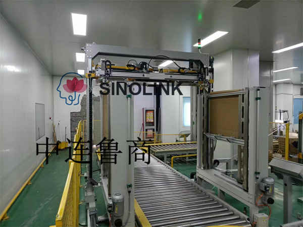 Full Automatic Extended Paper Corner Protection Vertical Sword Strapping Machine