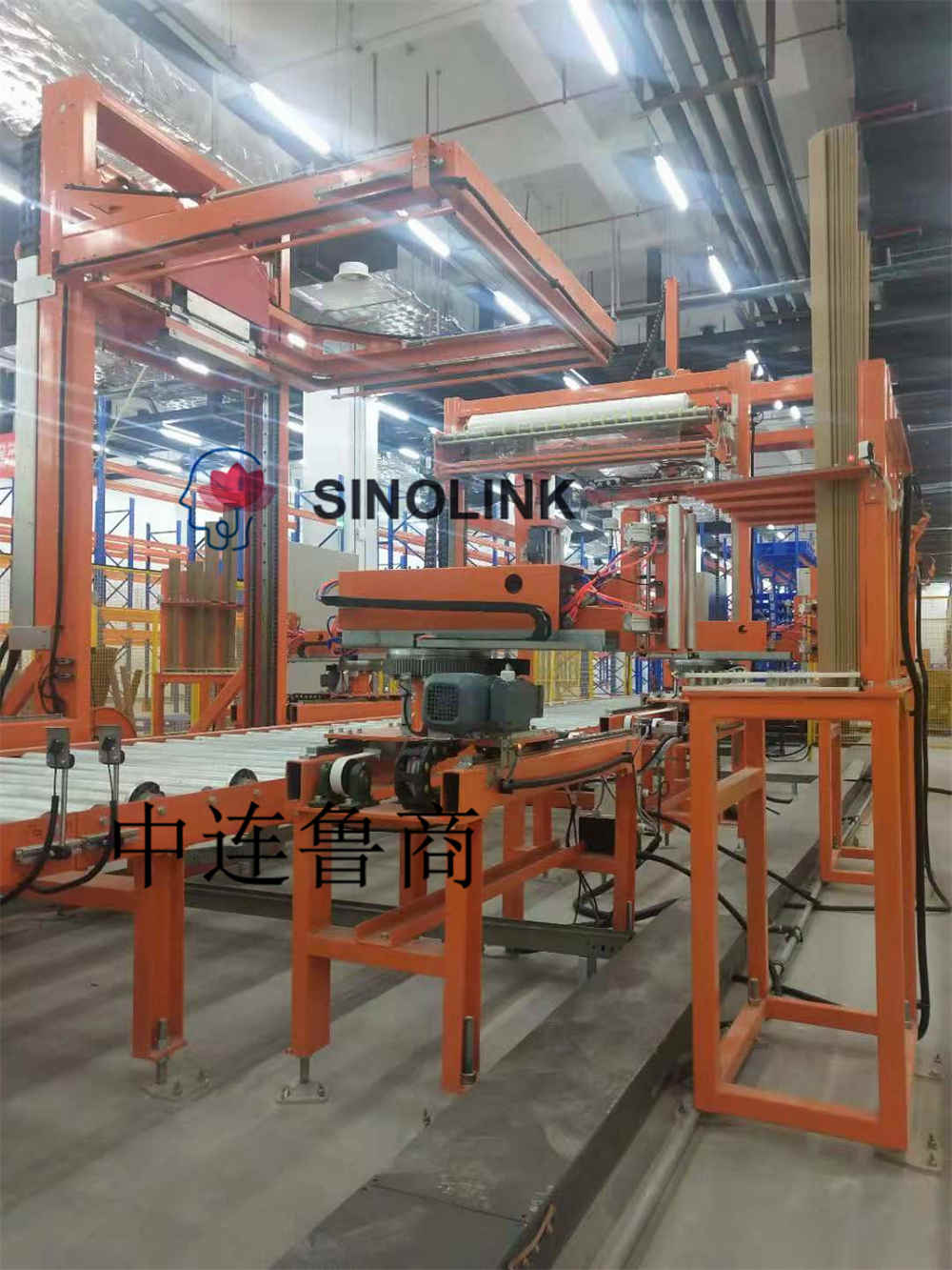 Fully automatic unmanned automatic extended paper corner protection machine
