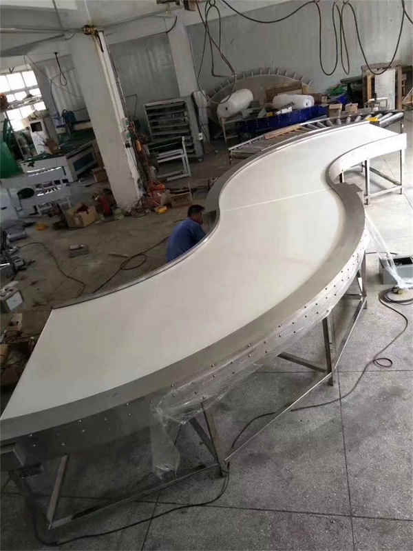 The Belt Turning Machine Belt Conveyor System