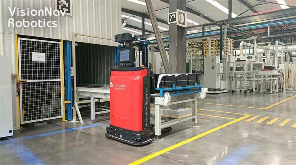AGV Umanned Intelligent Pallet Forklift 