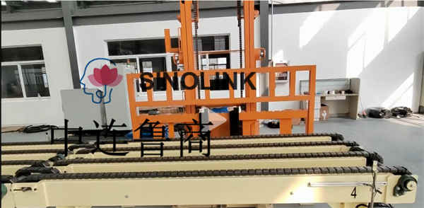 Full Automatic Color Steel Tile(Profile Plate) Building Materials Or Pallet Goods Palletizer/Stacker