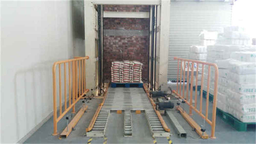 Fully Automatic Unmanned Heavy Load Vertical Lifting Conveyor