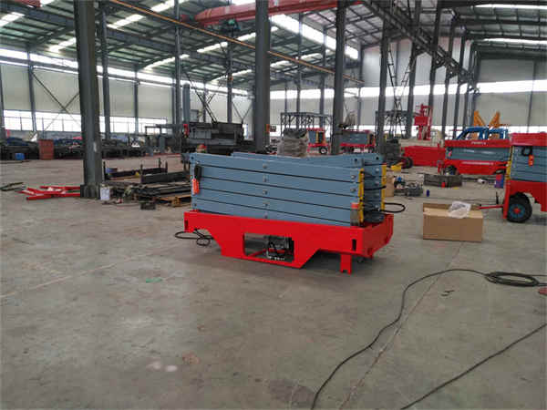 Wheeled Type Auto Propelled Scissors Aerial Working  Lifting Platform