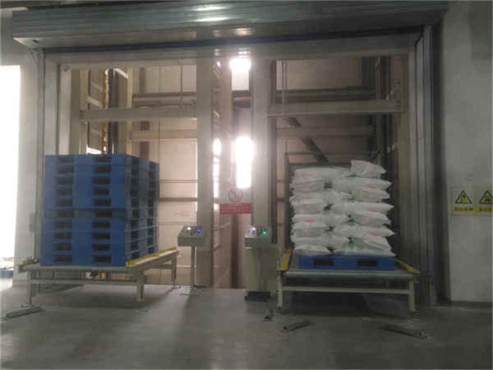 Fully Automatic Unmanned Heavy Load Vertical Lifting Conveyor