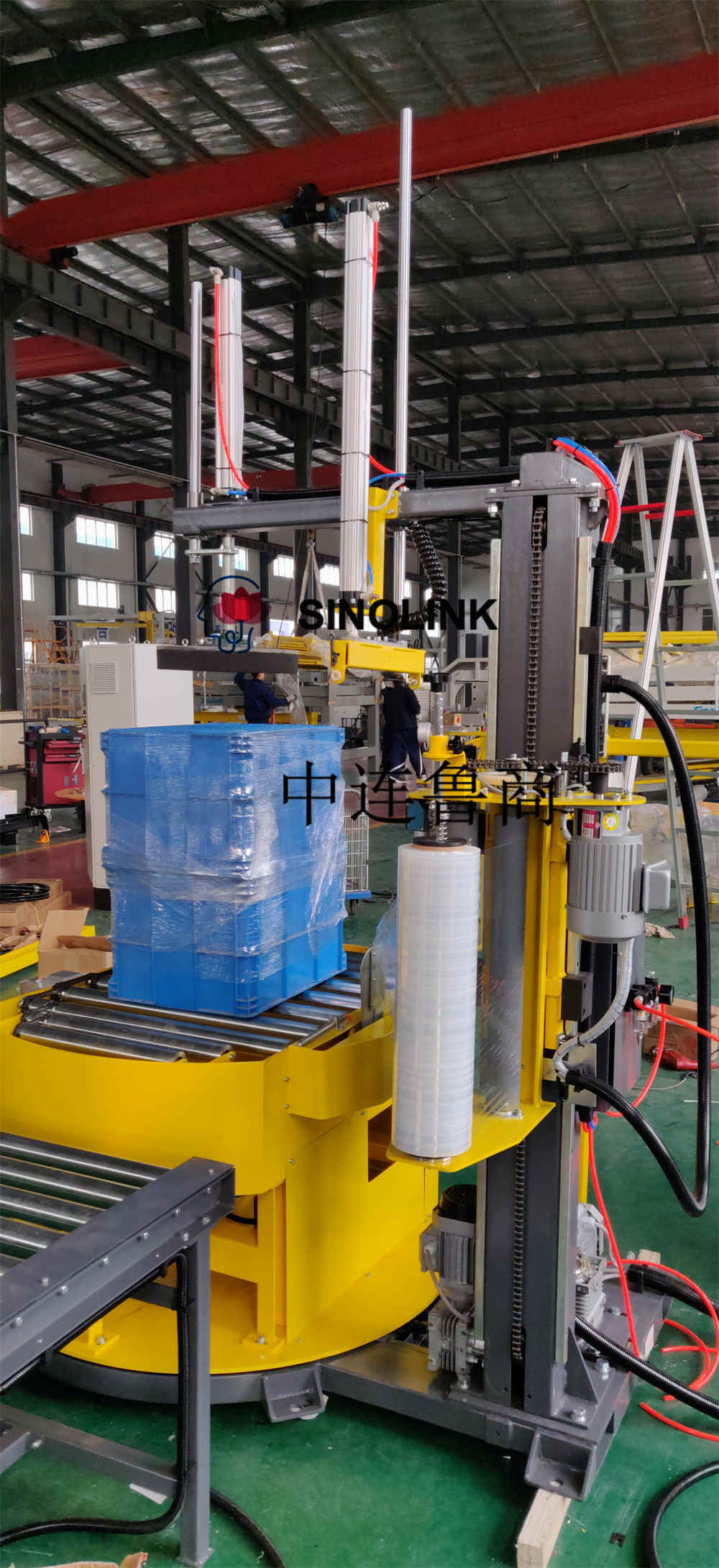 Trayless Online Automatic Stretch Wrap Machine