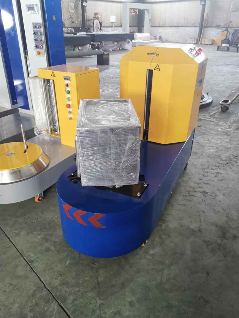 Baggage Packaging Machine Using In Airport