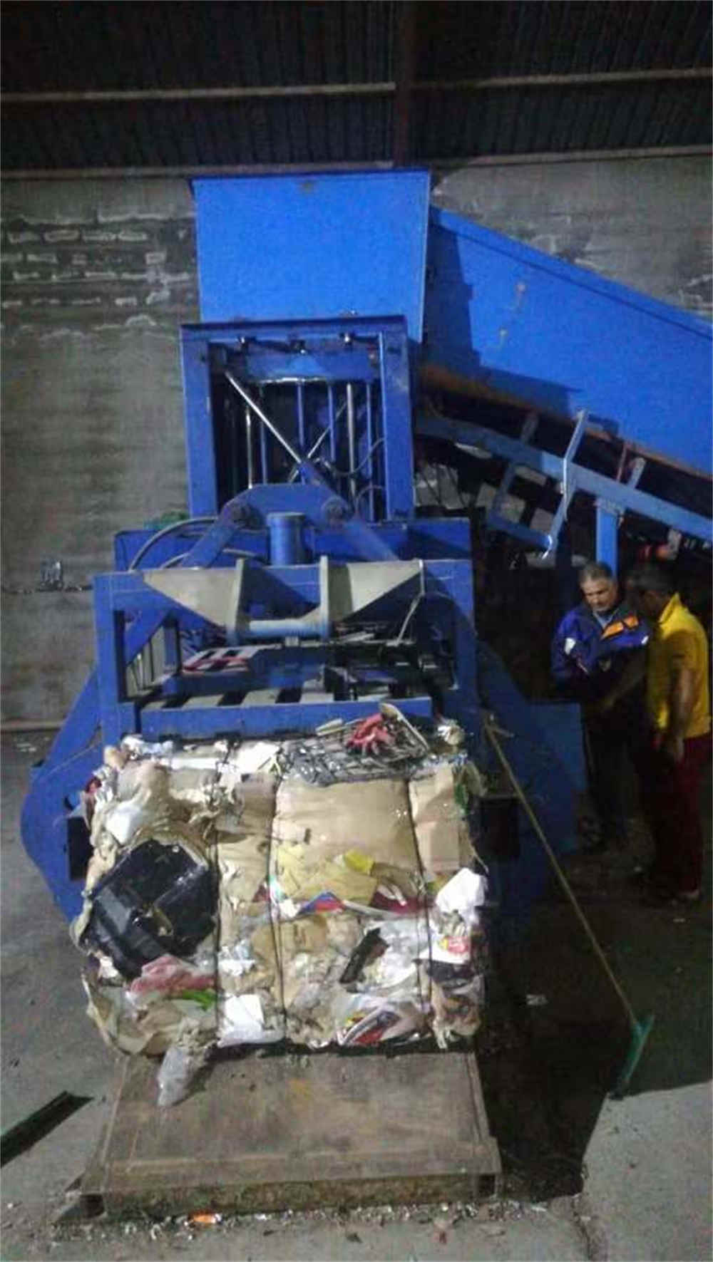 Fully Automatic Hydraulic Baler Machine