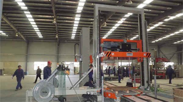 Full Automatic Vertical Pallet Strappers