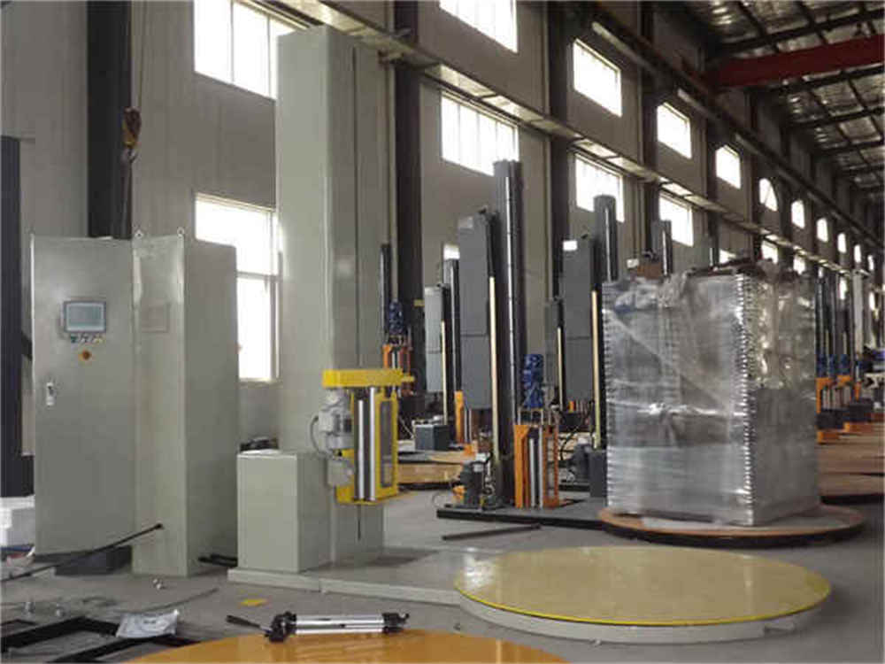 Semi Automatic Pallet Wrapping Machine