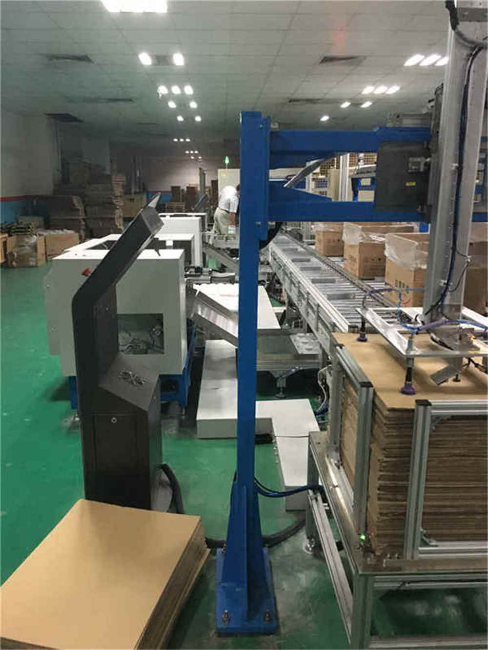 Automatic Roof Adding Rectangular Coordinate Manipulator