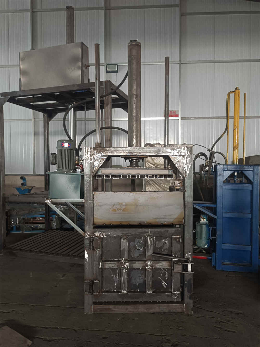 Fully Automatic Hydraulic Baler Machine