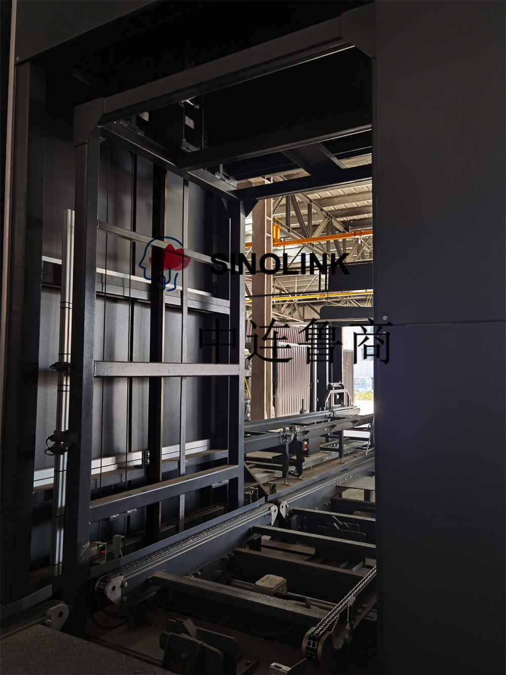 Fully Automatic Unmanned Heavy Load Vertical Lifting Conveyor