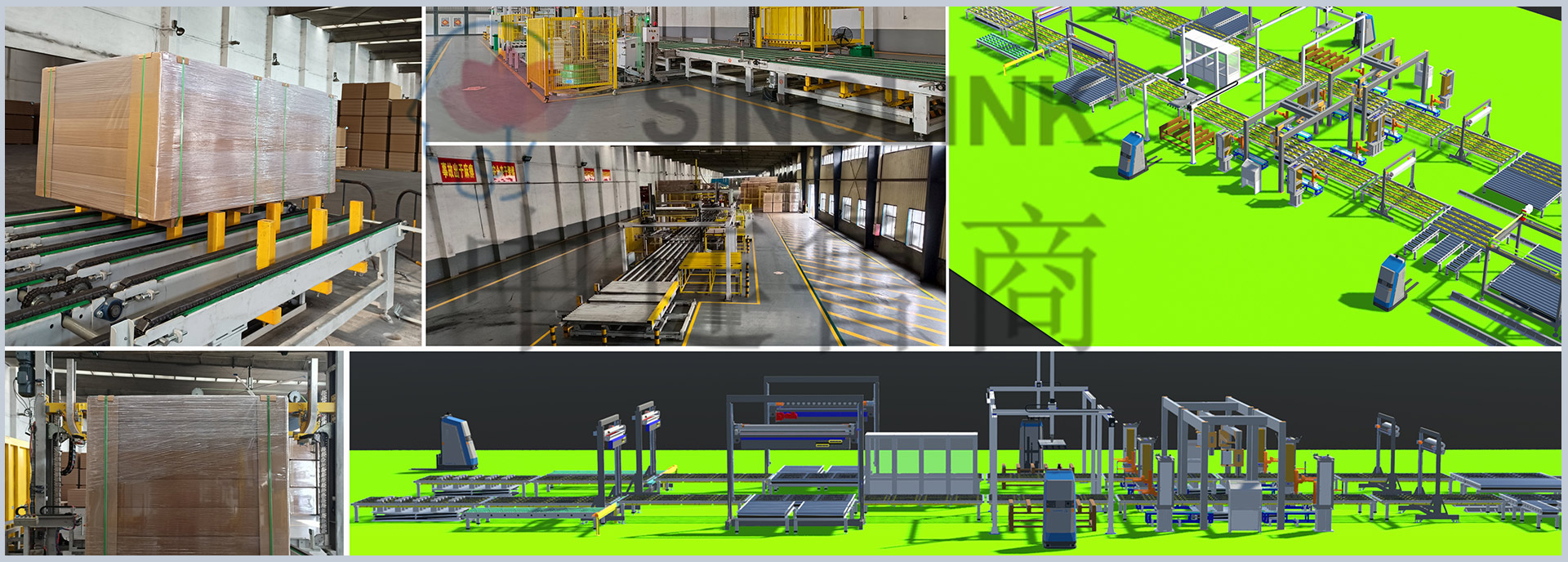 Manmade Board Conveying And Packaing System