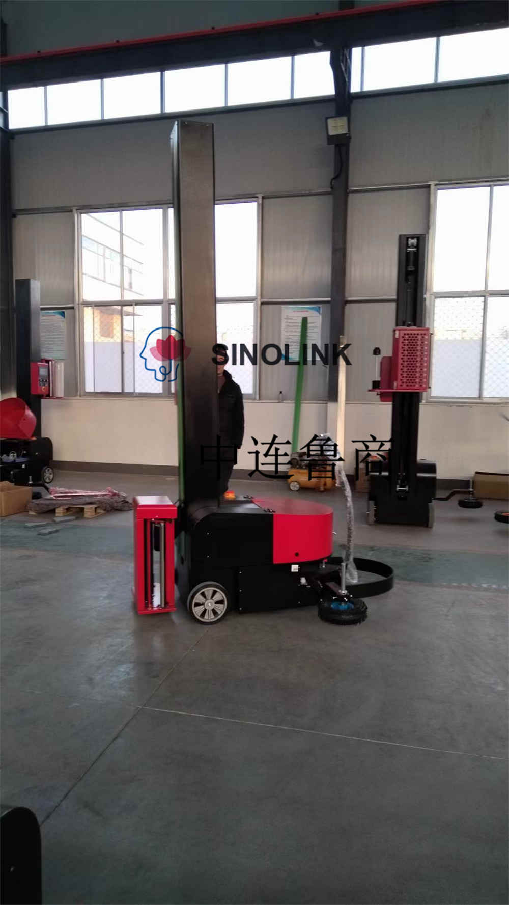 Self-walking Type Wrapping Machine