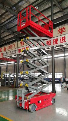 Wheeled Type Auto Propelled Scissors Aerial Working  Lifting Platform
