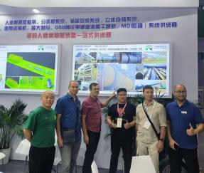 Pakistan Clients Discussing Automatic Sorting And Packaging Storage System For Manmade Board