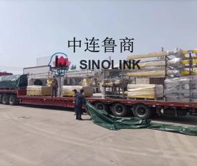 Delivery three trailers' goods for clients 