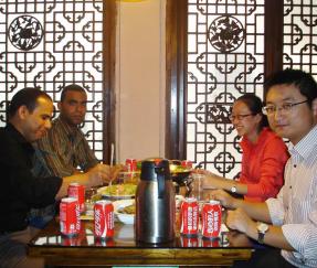 Clients From Algeria For Signing The Agreement On The Order Of 20sets Strapping Machine