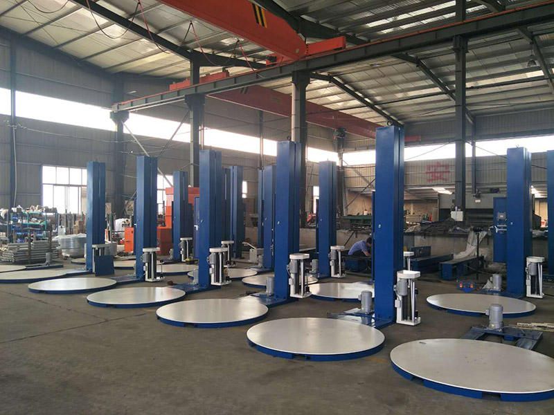 Semi Automatic Pallet Wrapping Machine Semi Automatic Pallet Wrapping Machine