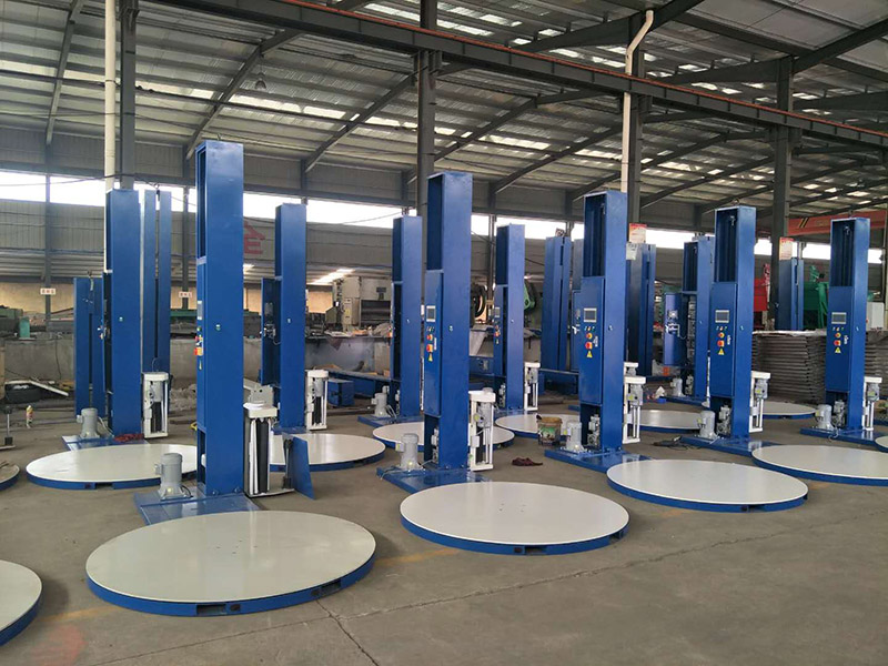 Semi Automatic Pallet Wrapping Machine Semi Automatic Pallet Wrapping Machine