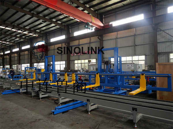 Full Automatic Color Steel Tile(Profile Plate) Building Materials Or Pallet Goods Palletizer/Stacker Full Automatic Color Steel Tile(Profile Plate) Building Materials Or Pallet Goods Palletizer/Stacker