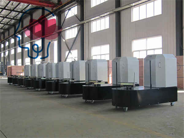 Airport Using Luggage Wrapping Machines Airport Using Luggage Wrapping Machines