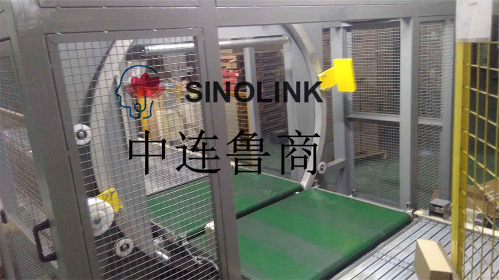 Fully Automatic IKEA Home Paper Pallet Logistics Conveying Wrapping Packaging System