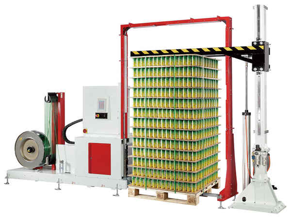 Full Automatic Vertical Pallet Strappers Full Automatic Vertical Pallet Strappers