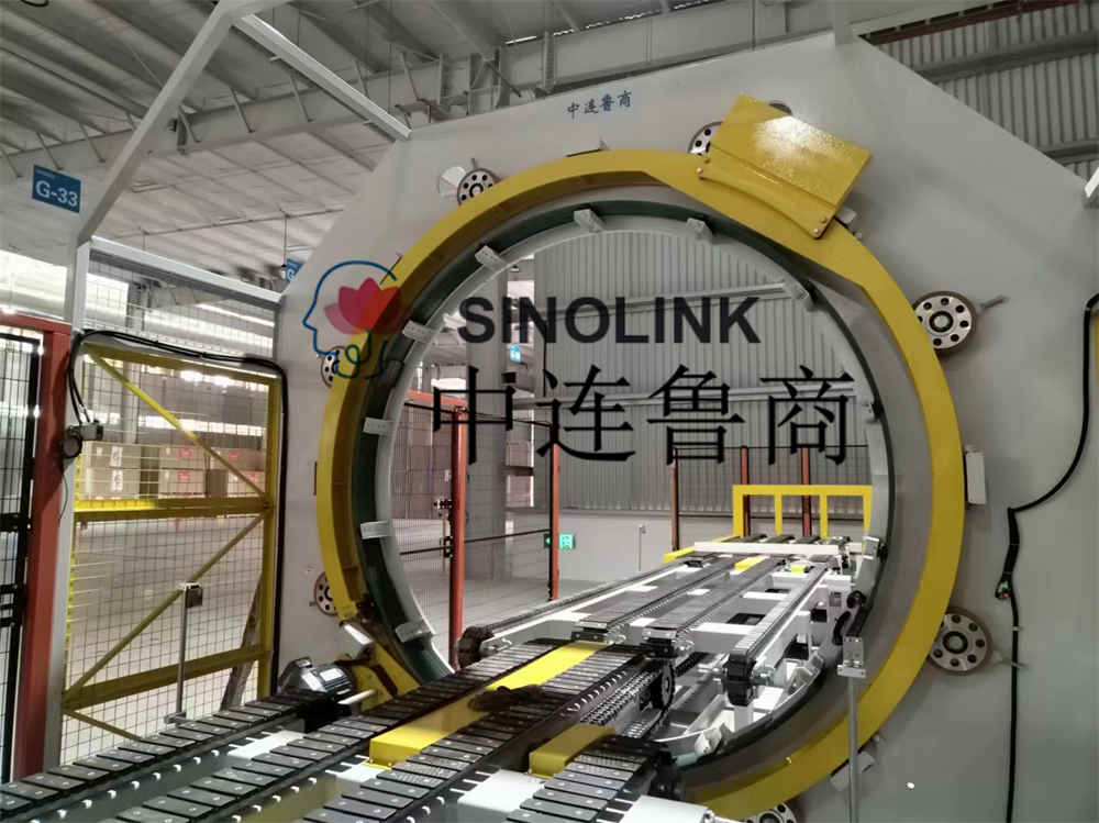 Gypsum Board (Building Boards, Man-made Board, etc.) Full Automatic Six-sided Wrapping Packaging System Gypsum Board (Building Boards, Man-made Board, etc.) Full Automatic Six-sided Wrapping Packaging System