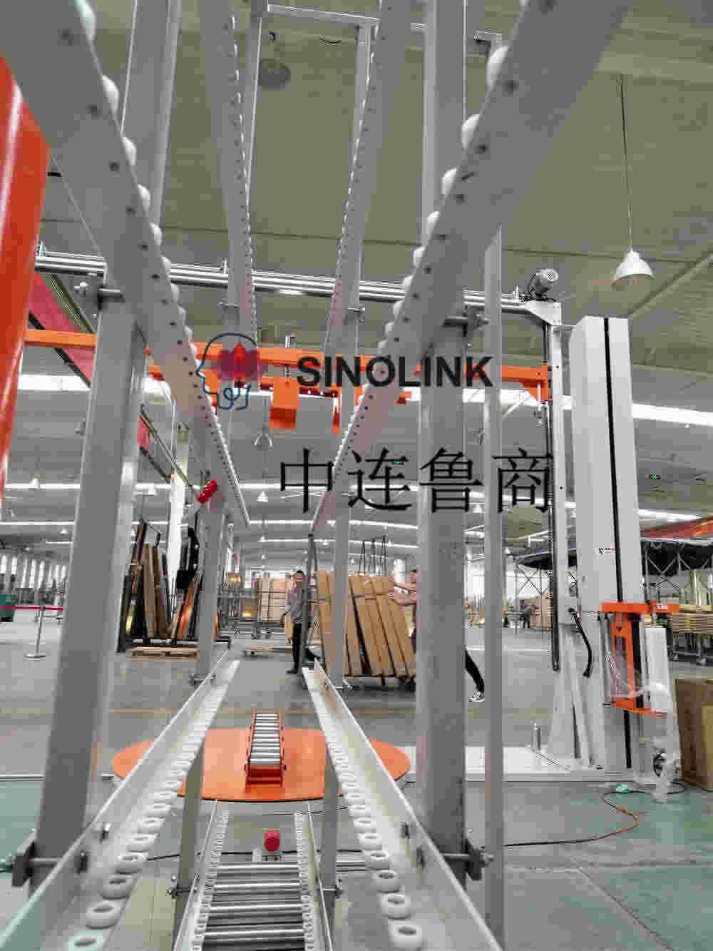 Non-standard Vertical Door And Window Wrapping Machine Non-standard Vertical Door And Window Wrapping Machine