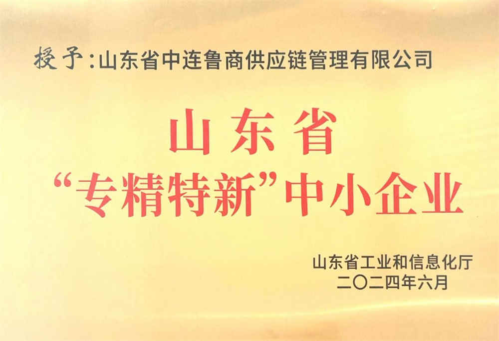 Specialized and special new enterprises Specialized and special new enterprises